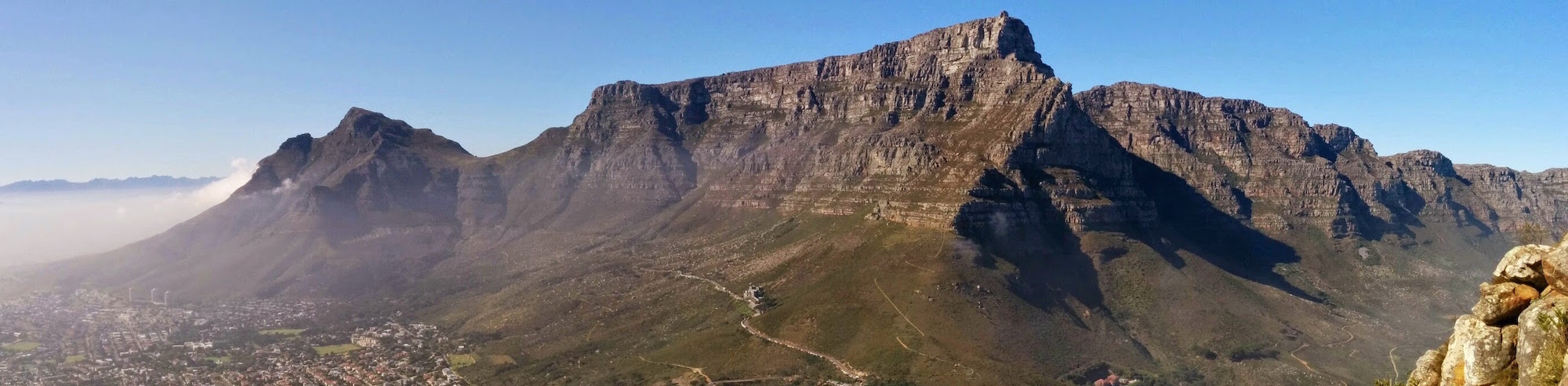 Table Mountain, Cape Town, South Africa. Taken from Lion's Head